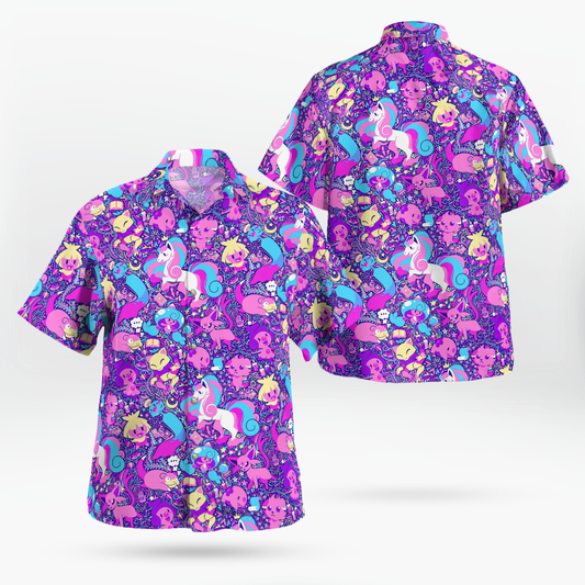 Psychic Pokemon Hawaiian Shirt – Moonbestprint