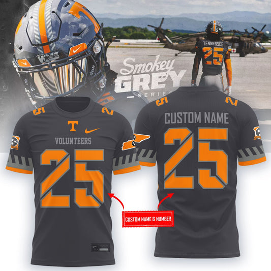 Tennessee Football  Smokey Grey Series Uniform 2025 Shirt | WO97 Moonbestprint