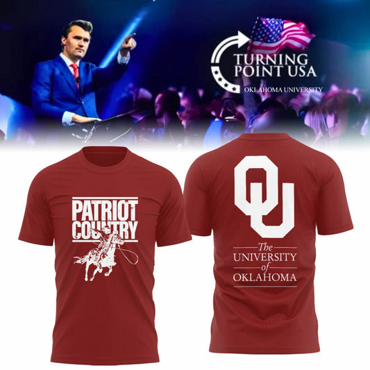 Limited Edition Oklahoma x Turning Point USA 2025 TShirt | XK69 Moonbestprint