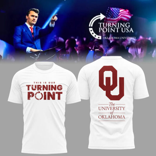 Limited Edition Oklahoma x Turning Point USA 2025 TShirt | TO36 Moonbestprint