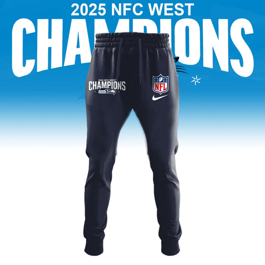 Seattle Seahawks 2025 NFC West Division Champions Limited Edition TShirt | DA51 Moonbestprint