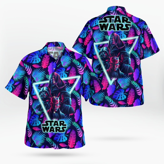 Star Wars Tropical Hawaiian Shirt - Moonbestprint