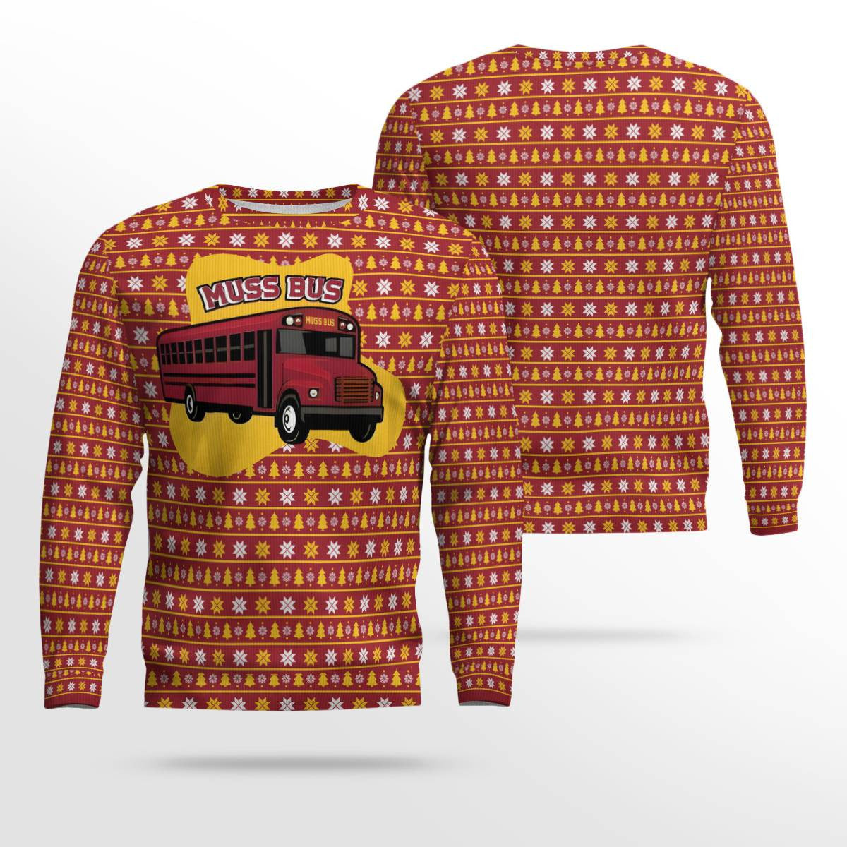 Muss Bus 2024 Ugly Sweater – Moonbestprint