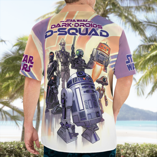 SW Dark Droids D-Squad Hawaii Shirt - Moonbestprint