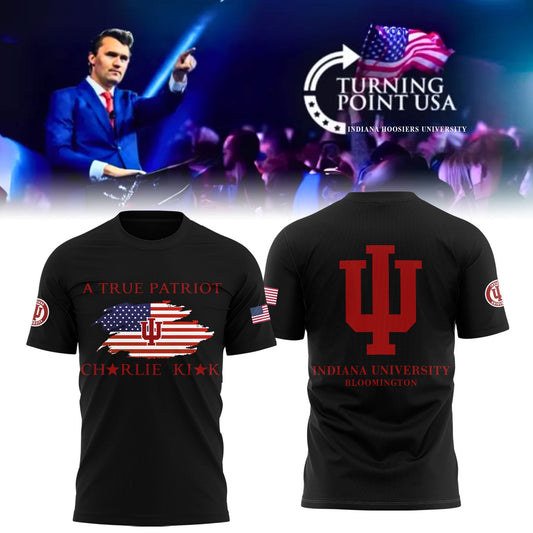 Limited Edition Indiana University x Turning Point USA TShirt | JA42 Moonbestprint