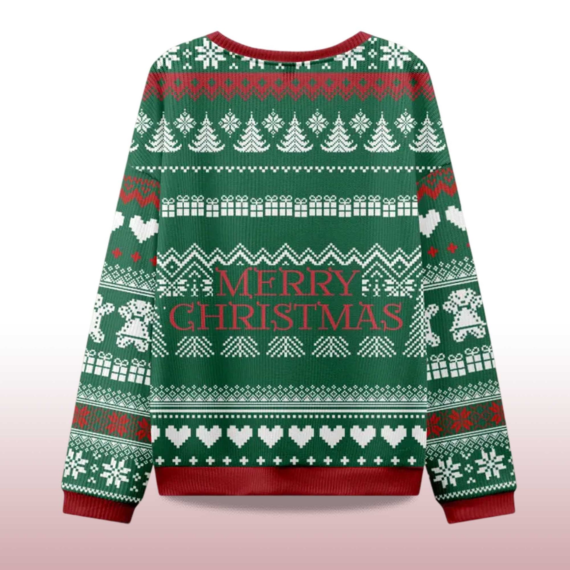 2026 Cute Sushi Cat Christmas Ugly Sweater Moonbestprint