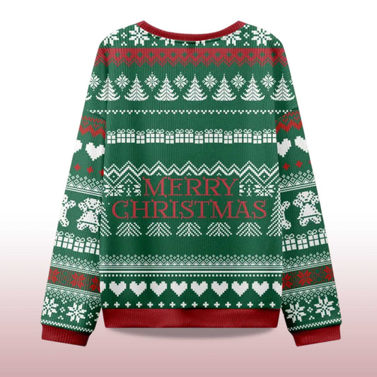 2026 Cute Sushi Cat Christmas Ugly Sweater Moonbestprint