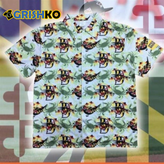 2024 Shorebirds Maryland Pride Hawaiian Shirt Giveaway - Moonbestprint