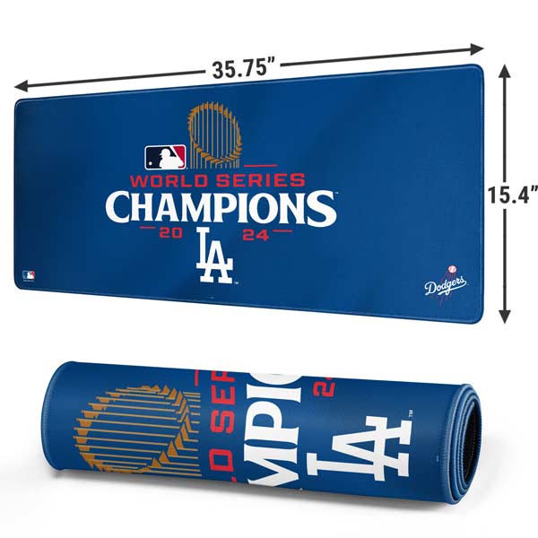 2024 World Series Champions Los Angeles Dodgers Gaming Mouse Pad Moonbestprint