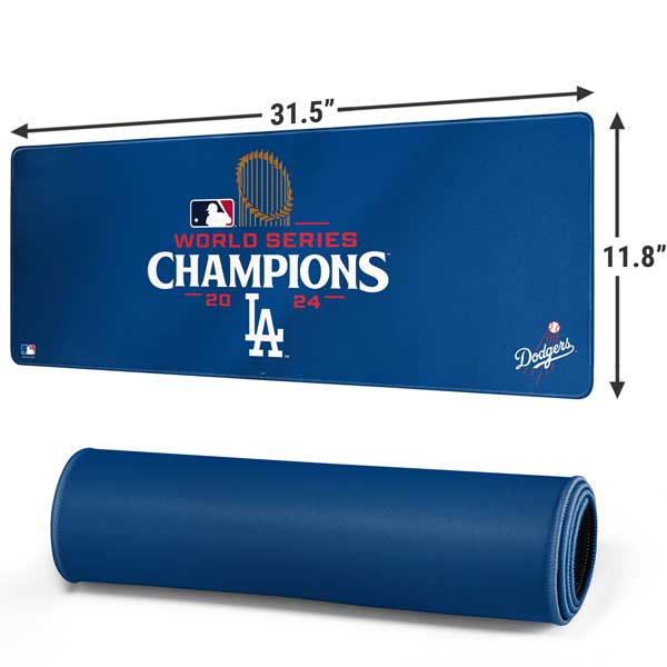2024 World Series Champions Los Angeles Dodgers Gaming Mouse Pad Moonbestprint