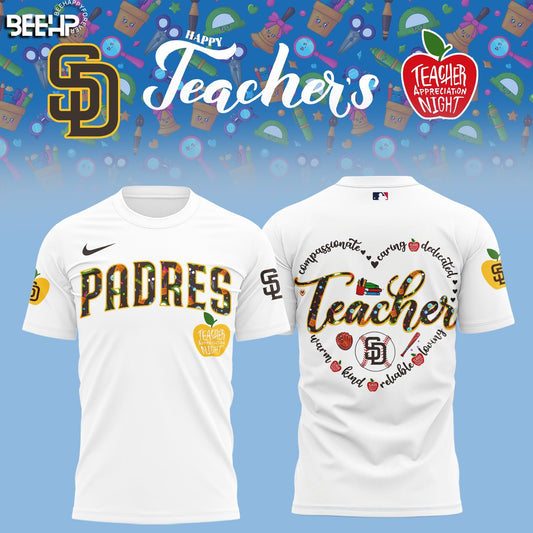 San Diego Padres TEACHER APPRECIATION NIGHT Editions Limited 2025 Shirt | AK14 Moonbestprint
