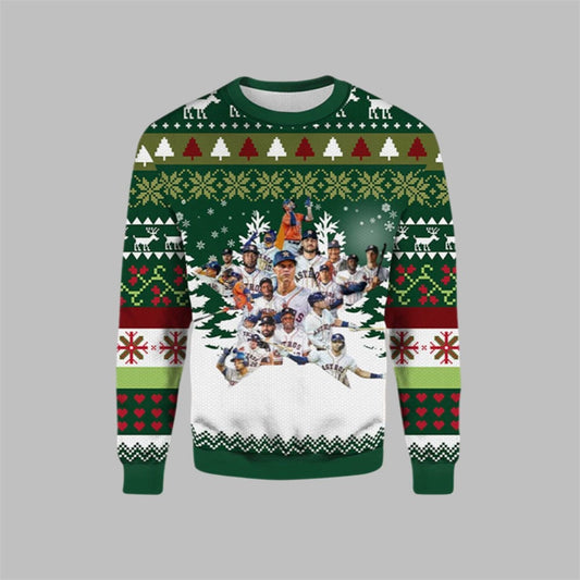 2026 All Star Team Astros Ugly Christmas Sweater - Moonbestprint