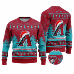 2025 Arizona Diamondbacks Snowflakes Christmas Ugly Sweater – Moonbestprint