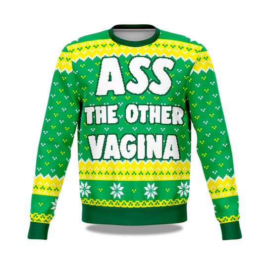 2026 Ass The Other Vagina Christmas Ugly Sweater Moonbestprint