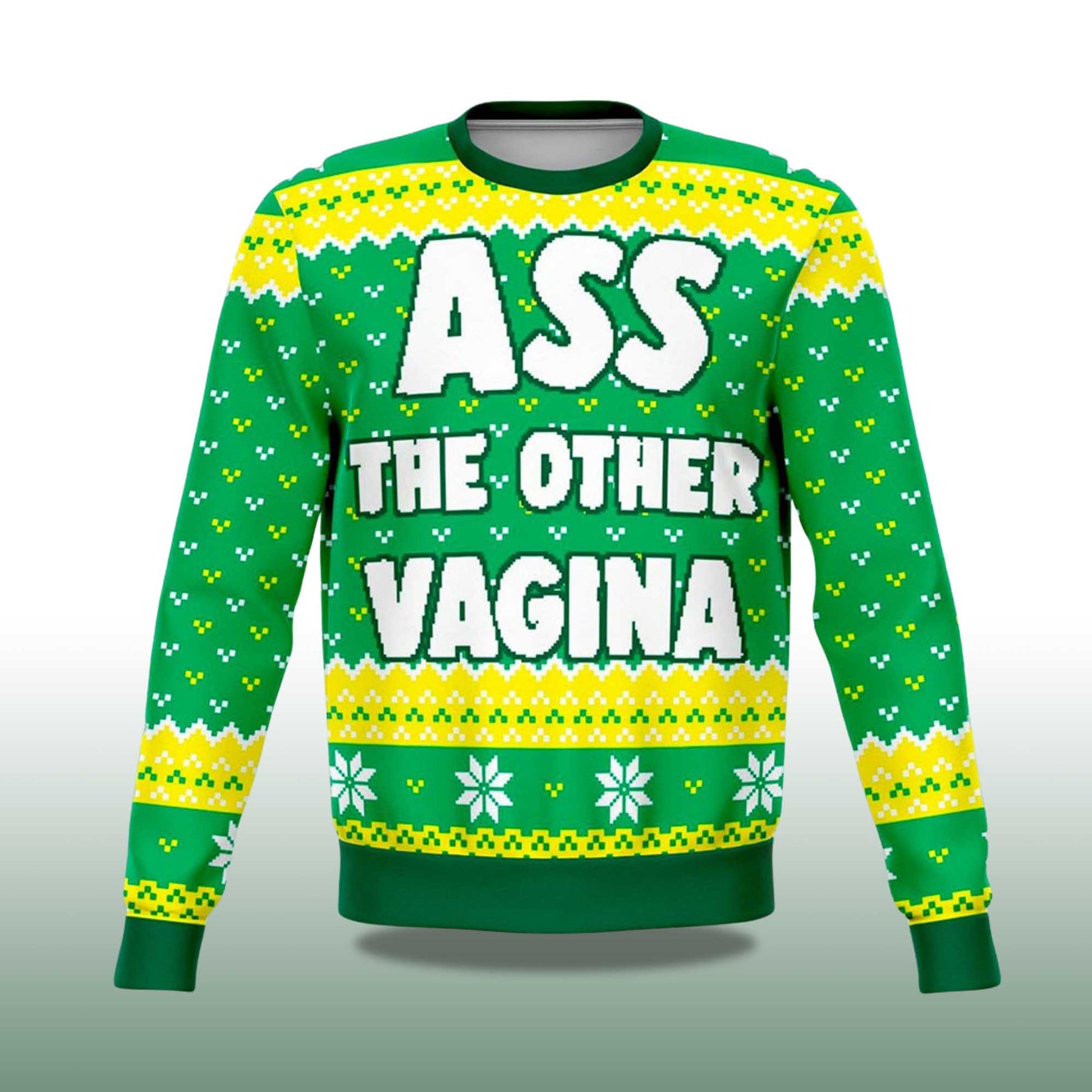 2026 Ass The Other Vagina Christmas Ugly Sweater Moonbestprint