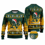 2025 Athletics Snowflakes Christmas Ugly Sweater – Moonbestprint