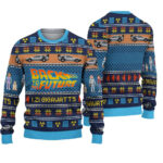 2025 Back Future 80s Movie Ugly Christmas Sweater – Moonbestprint