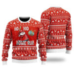 2025 Baseball Ho Ho Homerun Ugly Christmas Sweater – Moonbestprint