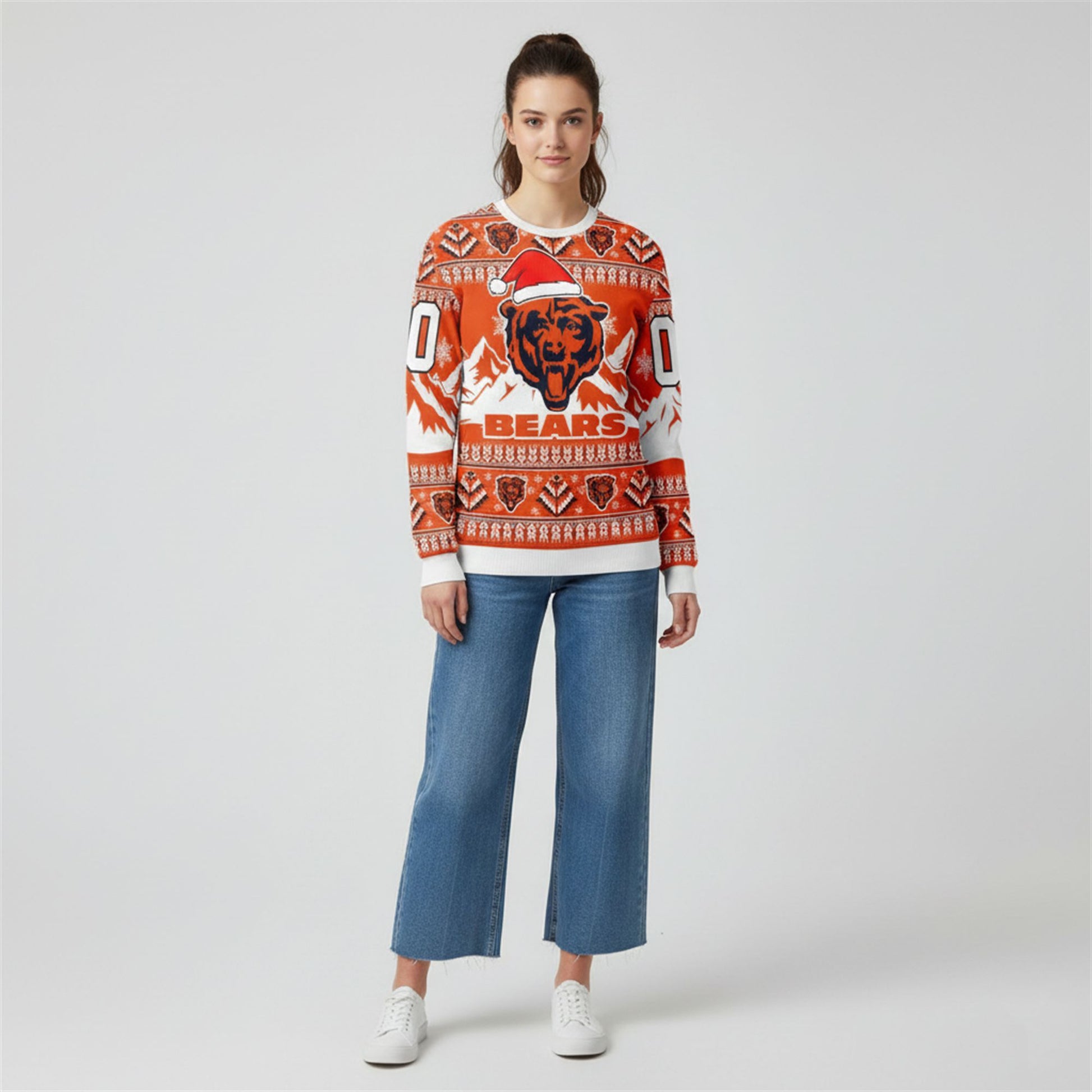 2026 Bears Custom Ugly Christmas Sweater - Moonbestprint