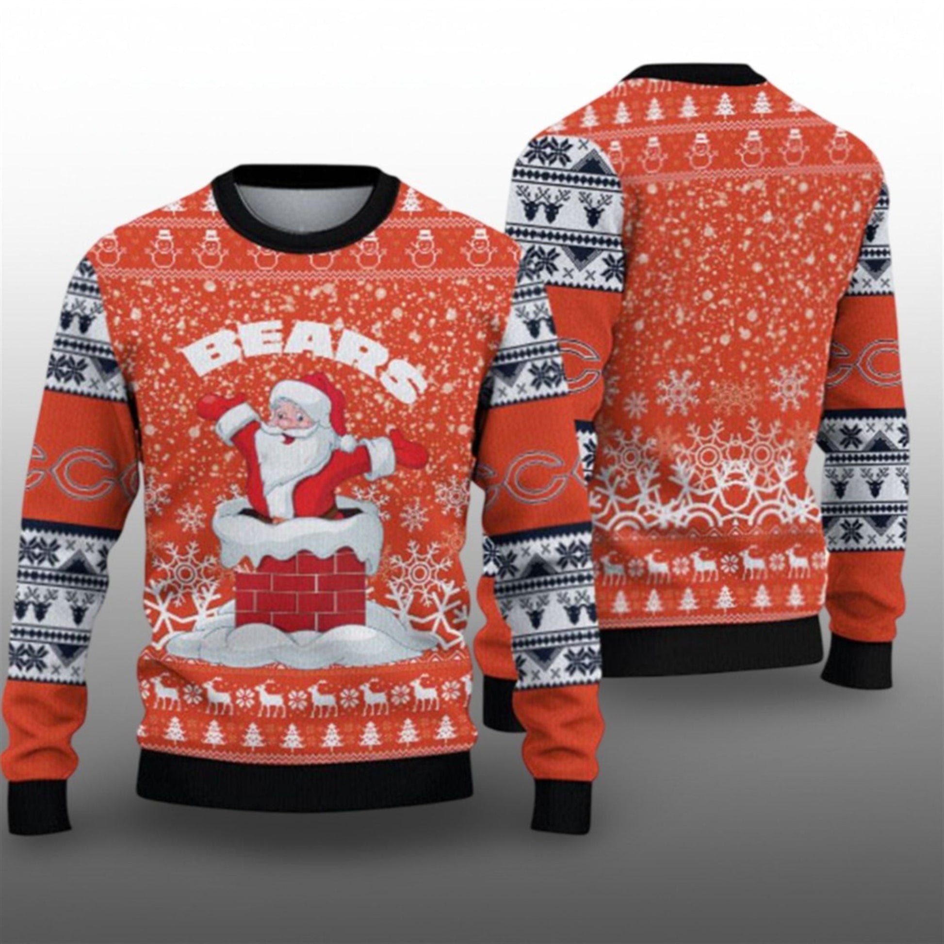 2026 Bears Santa Ugly Christmas Sweater - Moonbestprint