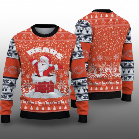 2026 Bears Santa Ugly Christmas Sweater - Moonbestprint