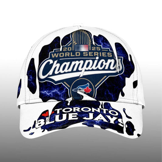 2025 Blue Jays World Series Champions Classic Cap Moonbestprint
