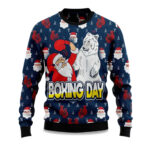 2025 Boxing Day Santa and Beer Ugly Christmas Sweater – Moonbestprint