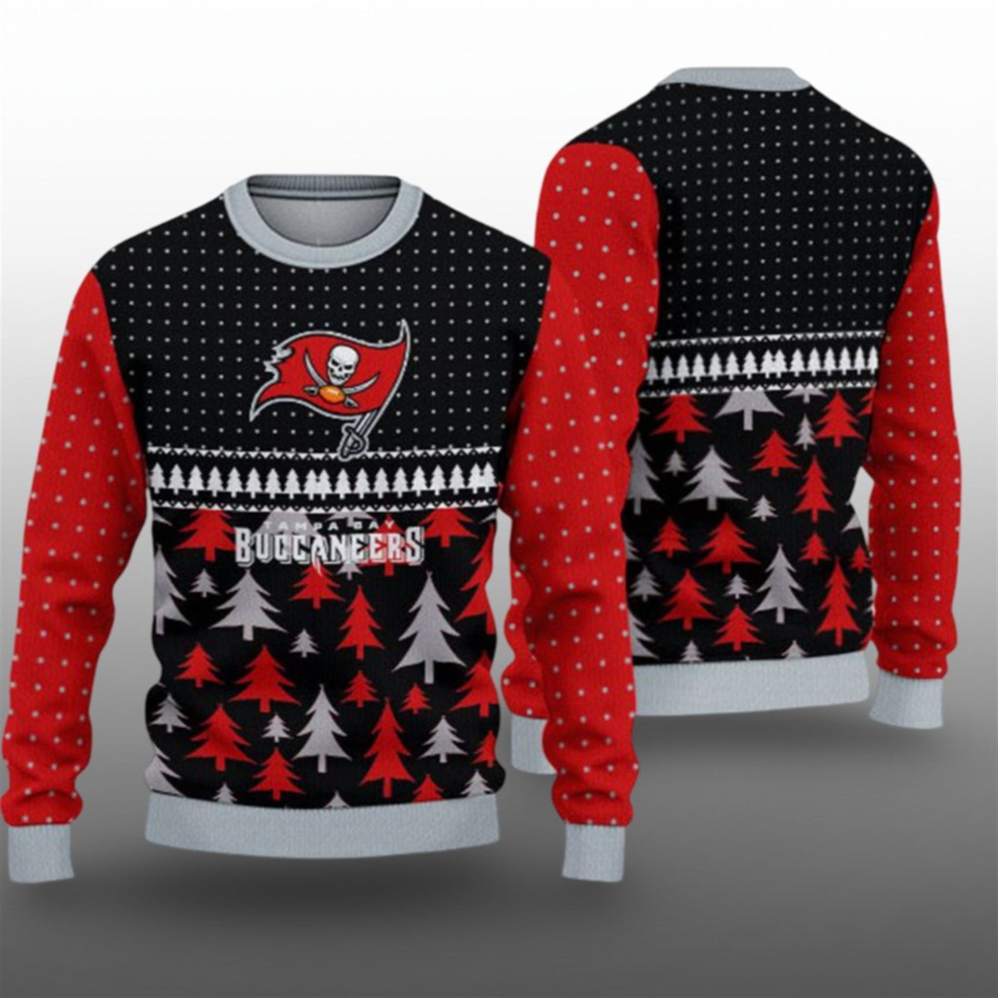 2026 Buccaneers Festive Ugly Christmas Sweater - Moonbestprint