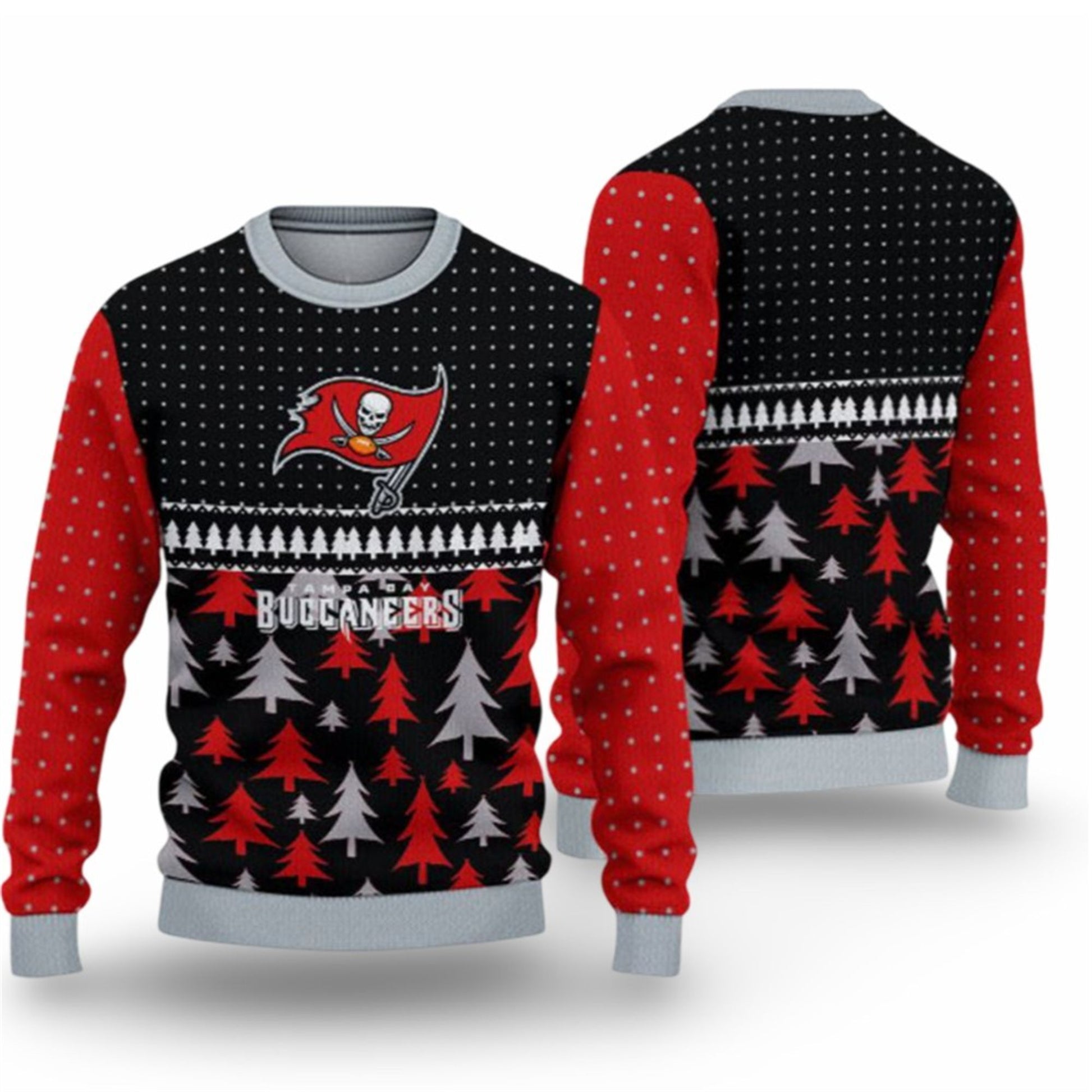 2026 Buccaneers Festive Ugly Christmas Sweater - Moonbestprint