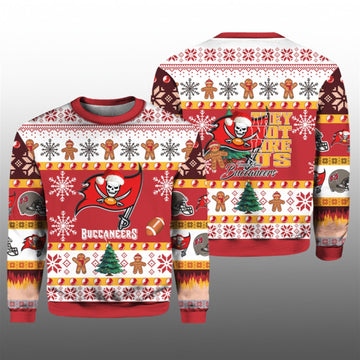 2026 Buccaneers They Not Like Us Ugly Christmas Sweater - Moonbestprint
