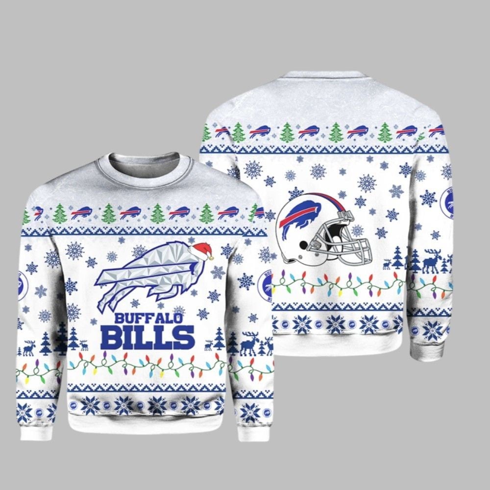2026 Buffalo Bills Rivalries Cold Front Ugly Sweater - Moonbestprint