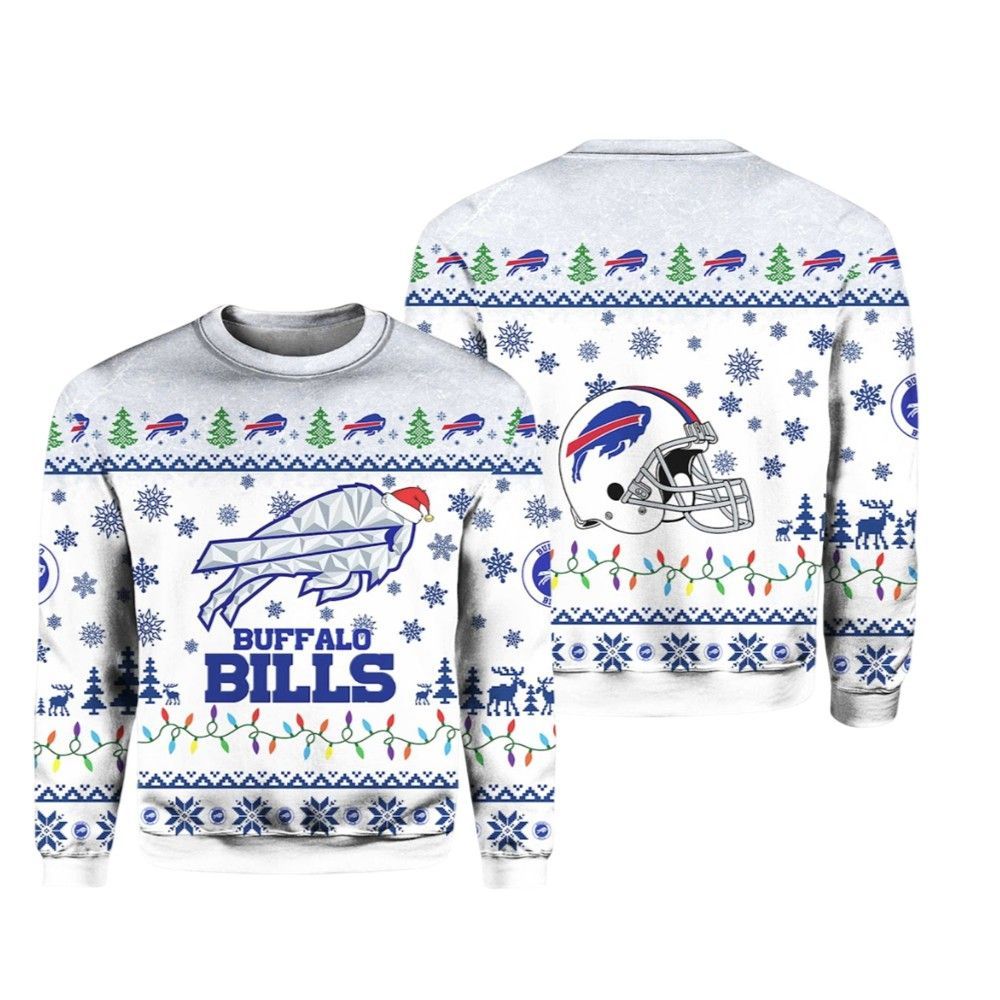 2026 Buffalo Bills Rivalries Cold Front Ugly Sweater - Moonbestprint