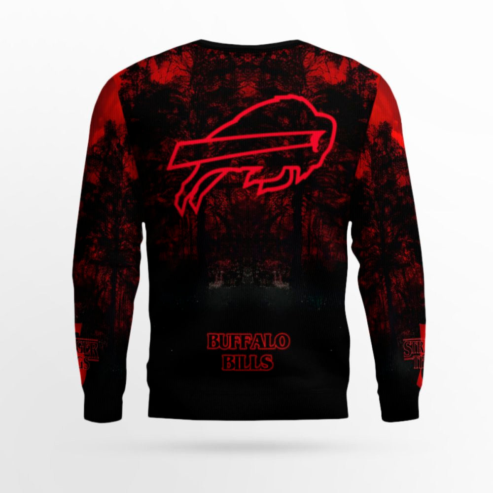 2025 Buffalo Bills Stranger Things Ugly Sweater – Moonbestprint
