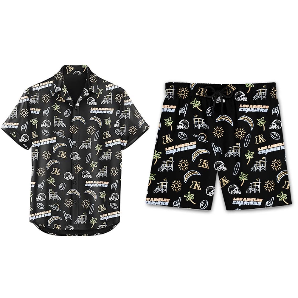2025 Cameron Dicker Chargers Hawaiian Shirt Moonbestprint