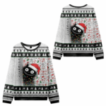 2025 Christmas A Funny Cat Staring At You Ugly Sweater – Moonbestprint