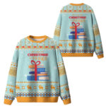 2025 Christmas All I Want For Christmas Is Books Ugly Sweater – Moonbestprint