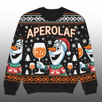 2026 Christmas Aperolaf Ugly Sweater - Moonbestprint