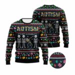 2025 Christmas Autism Ugly Christmas Sweater – Moonbestprint