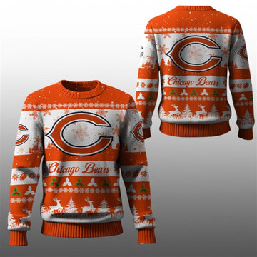 2026 Christmas Bears Festive Reindeer Tree Ugly Sweater - Moonbestprint
