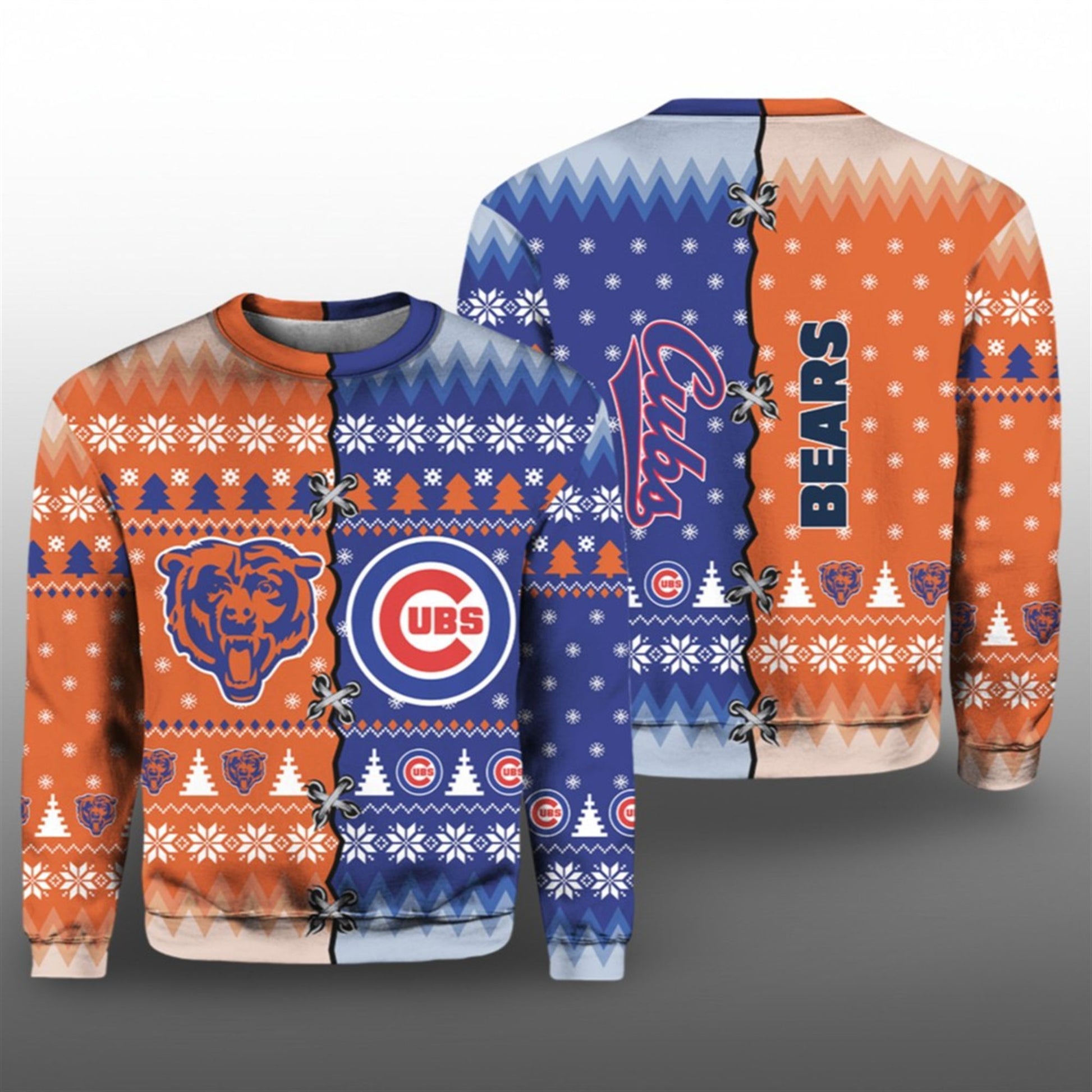 2026 Christmas Bears x Cubs Ugly Sweater - Moonbestprint