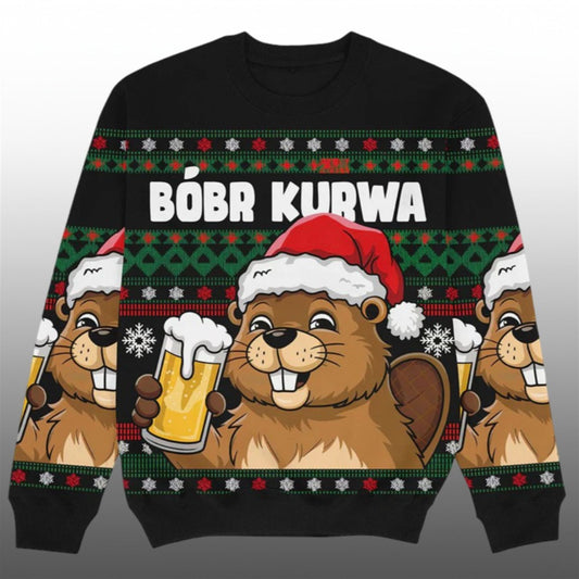 2026 Christmas Bobr Kubwa Ugly Sweater - Moonbestprint