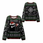 2025 Christmas Bone Thief Catmas Ugly Sweater – Moonbestprint