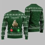 2025 Christmas Calling Capybara Ugly Sweater – Moonbestprint