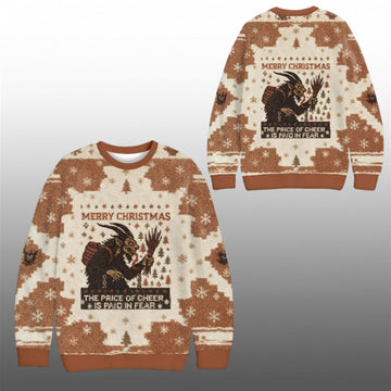 2026 Christmas Cheer Is Paid In Fear Ugly Sweater - Moonbestprint