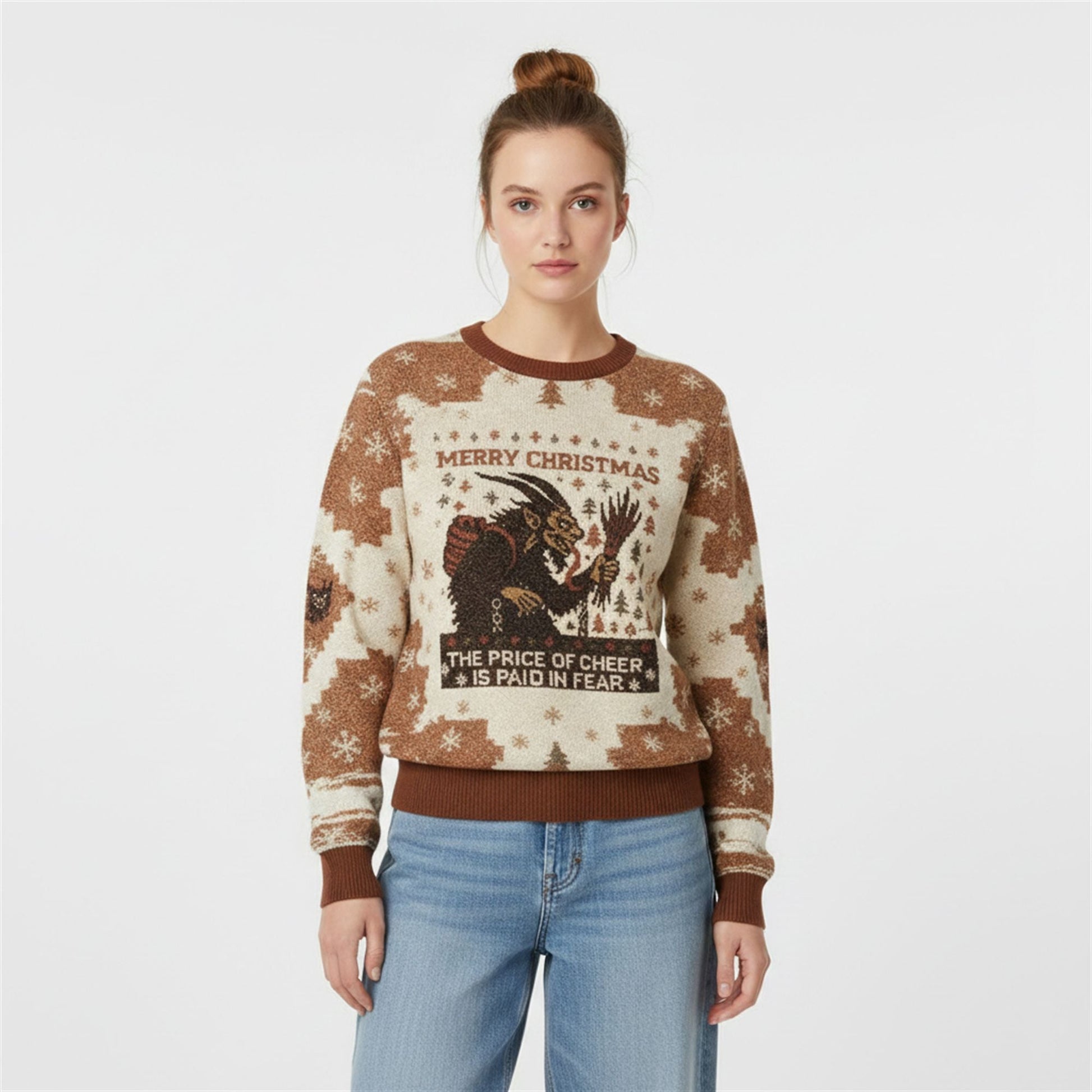 2026 Christmas Cheer Is Paid In Fear Ugly Sweater - Moonbestprint