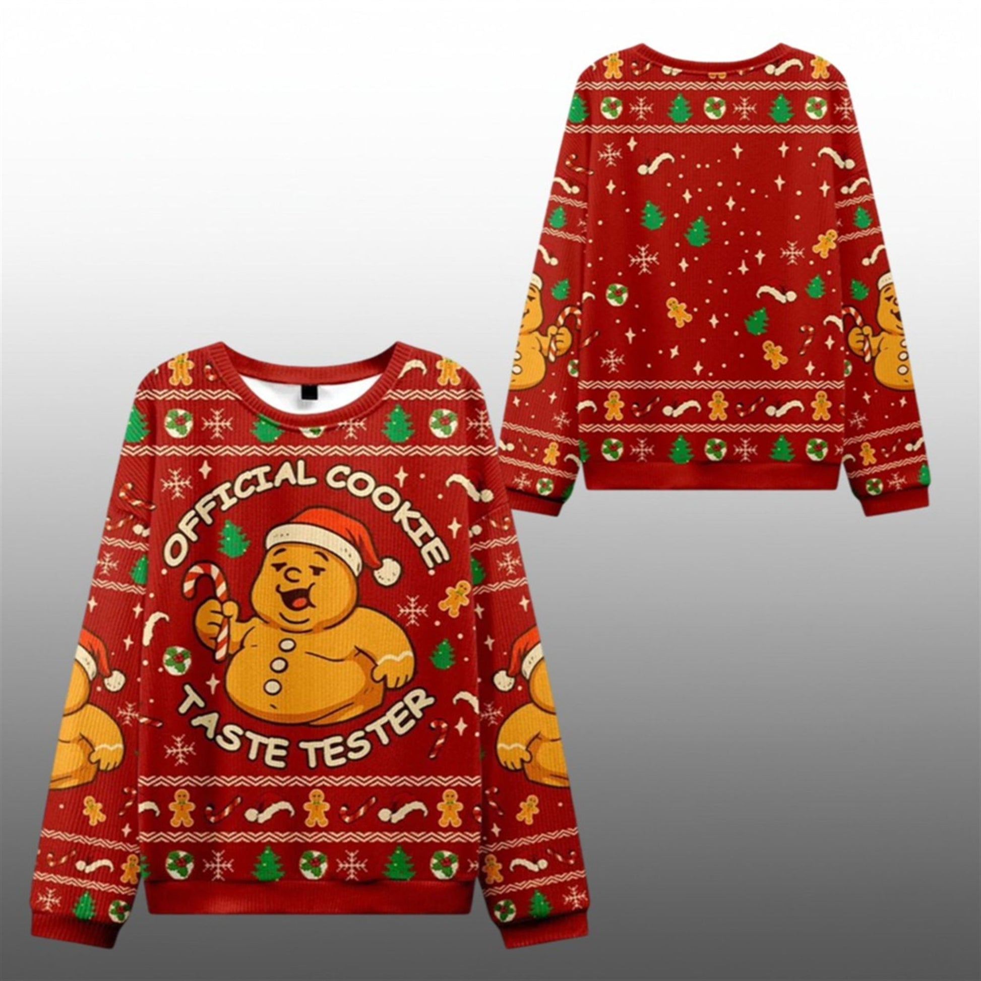 2026 Christmas Cookie Tester Ugly Sweater - Moonbestprint