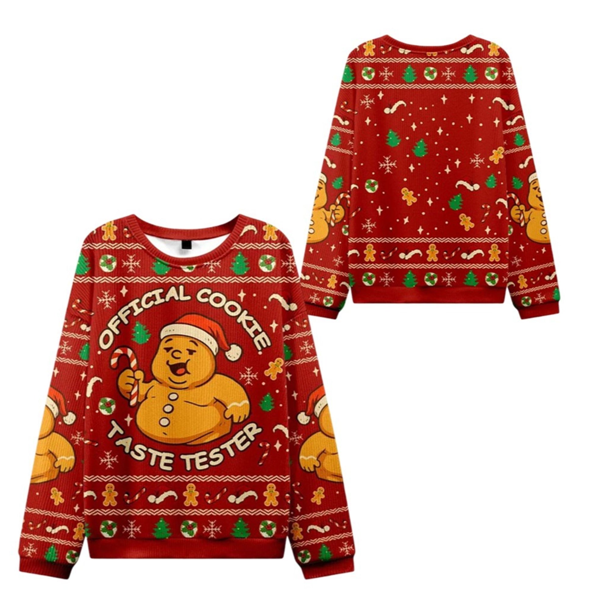 2026 Christmas Cookie Tester Ugly Sweater - Moonbestprint