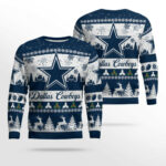 2025 Christmas Cowboys Festive Reindeer Tree Ugly Sweater – Moonbestprint