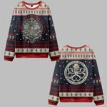 2025 Christmas Cthulhu Is Coming To Town Ugly Christmas Sweater – Moonbestprint