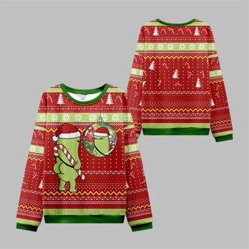 2026 Christmas Cucumber Ugly Christmas Sweater - Moonbestprint